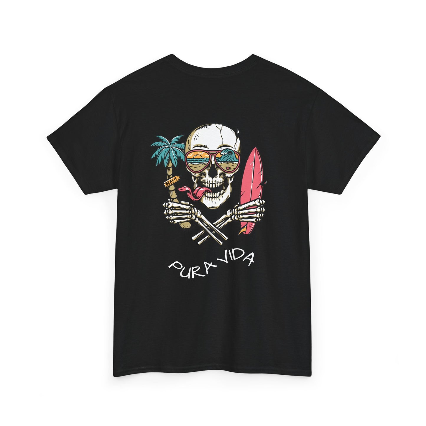 Skull Pura Vida Tee Shirt