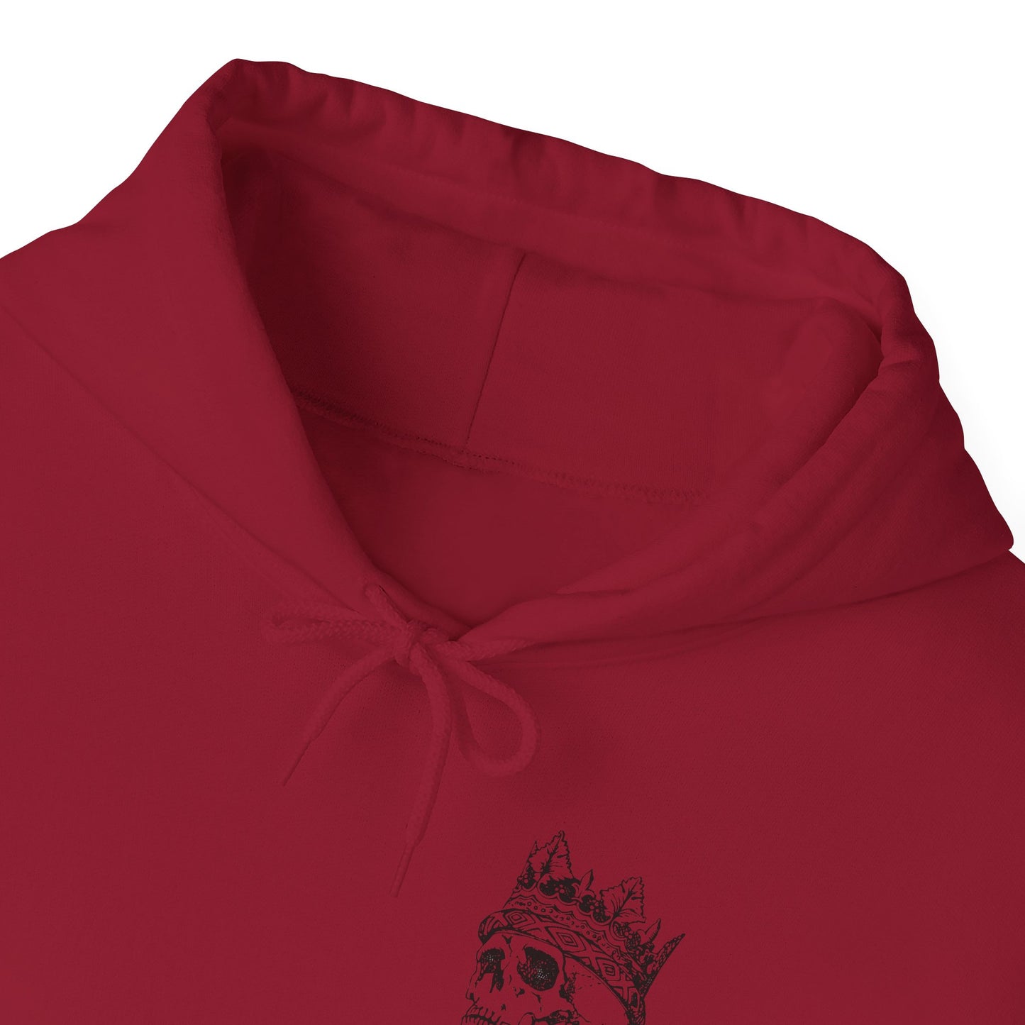Edgy Skull Heavy Unisex Hoodie
