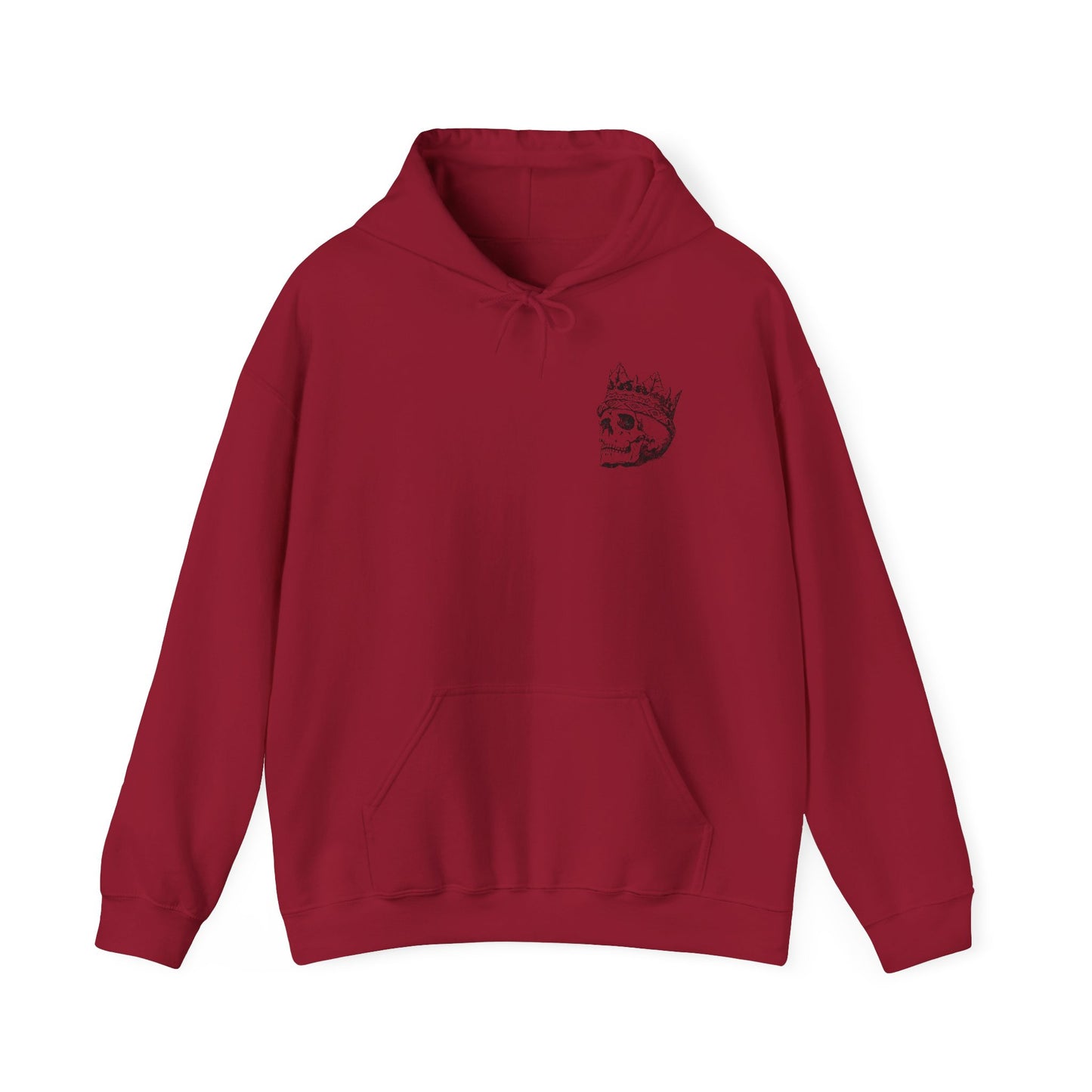 Edgy Skull Heavy Unisex Hoodie