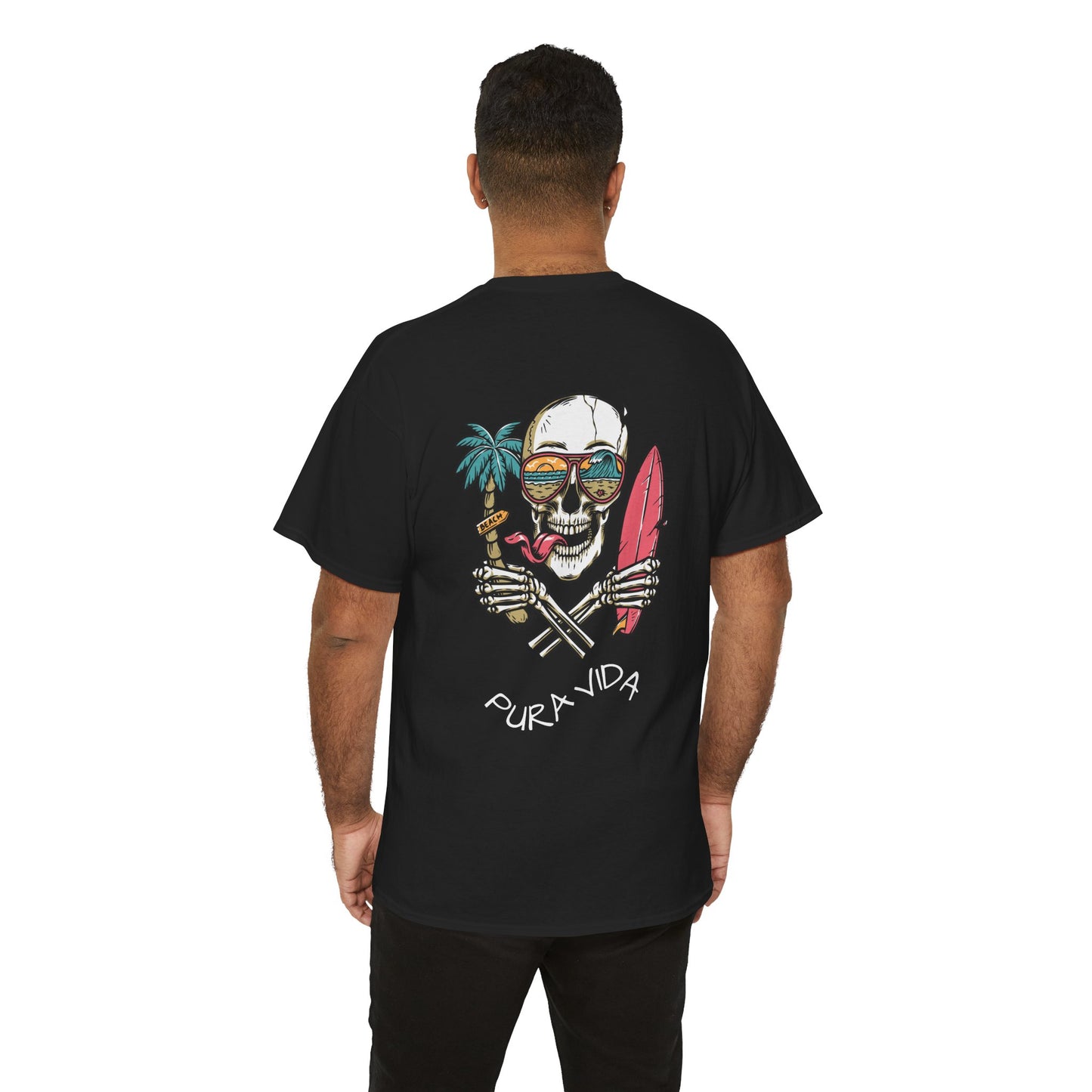 Skull Pura Vida Tee Shirt