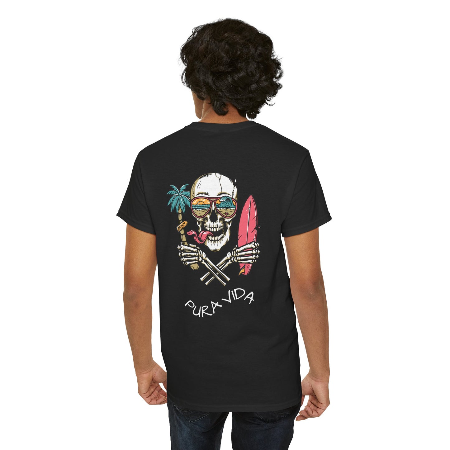 Skull Pura Vida Tee Shirt
