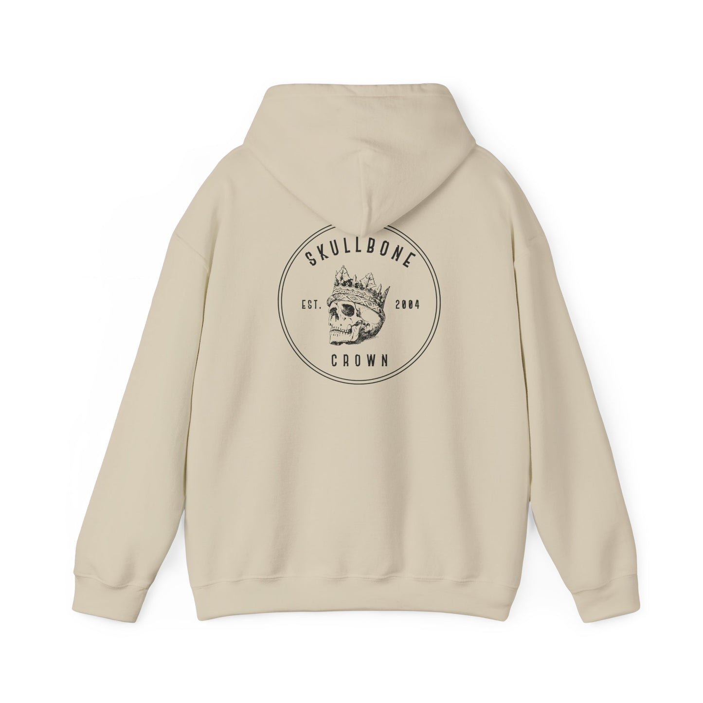 Edgy Skull Heavy Unisex Hoodie