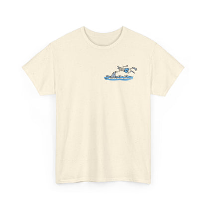 Surfing Skeletons Unisex Tee Shirt