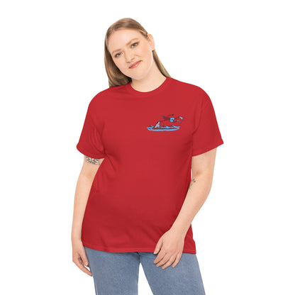 Surfing Skeletons Unisex Tee Shirt