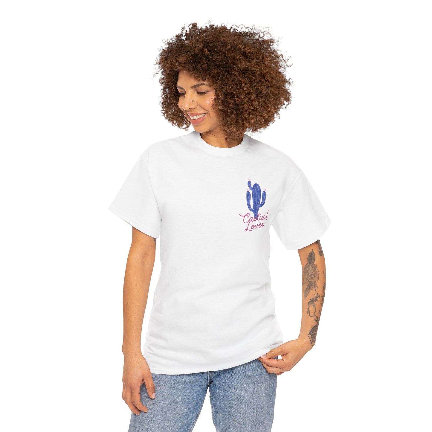 Cactus Lover T-Shirt, Cute Plant Tee