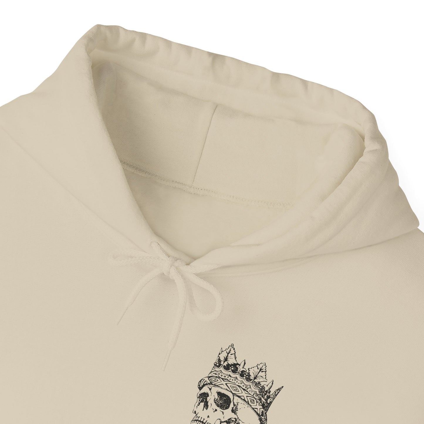 Edgy Skull Heavy Unisex Hoodie