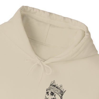Edgy Skull Heavy Unisex Hoodie