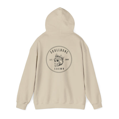 Edgy Skull Heavy Unisex Hoodie