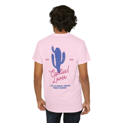 Cactus Lover T-Shirt, Cute Plant Tee