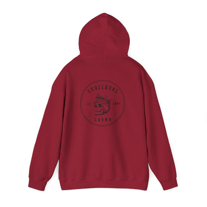 Edgy Skull Heavy Unisex Hoodie