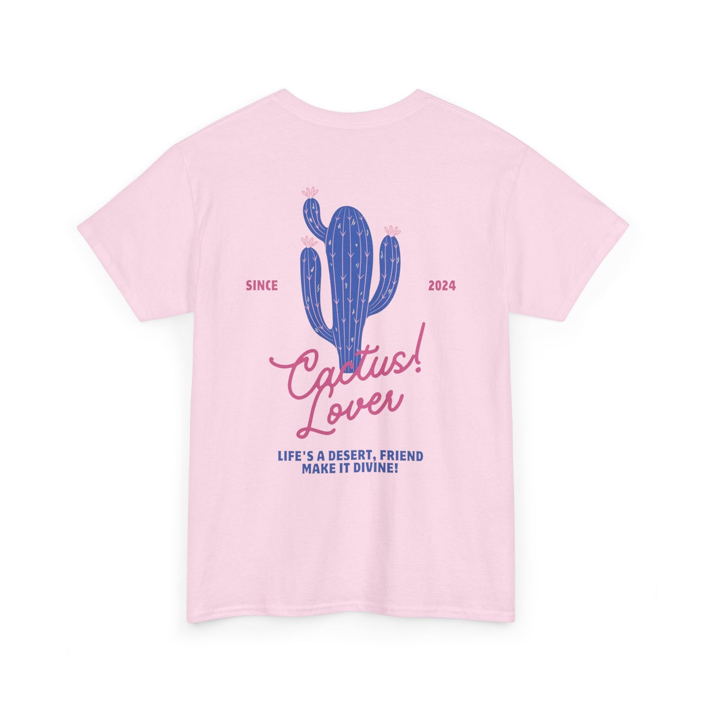 Cactus Lover T-Shirt, Cute Plant Tee