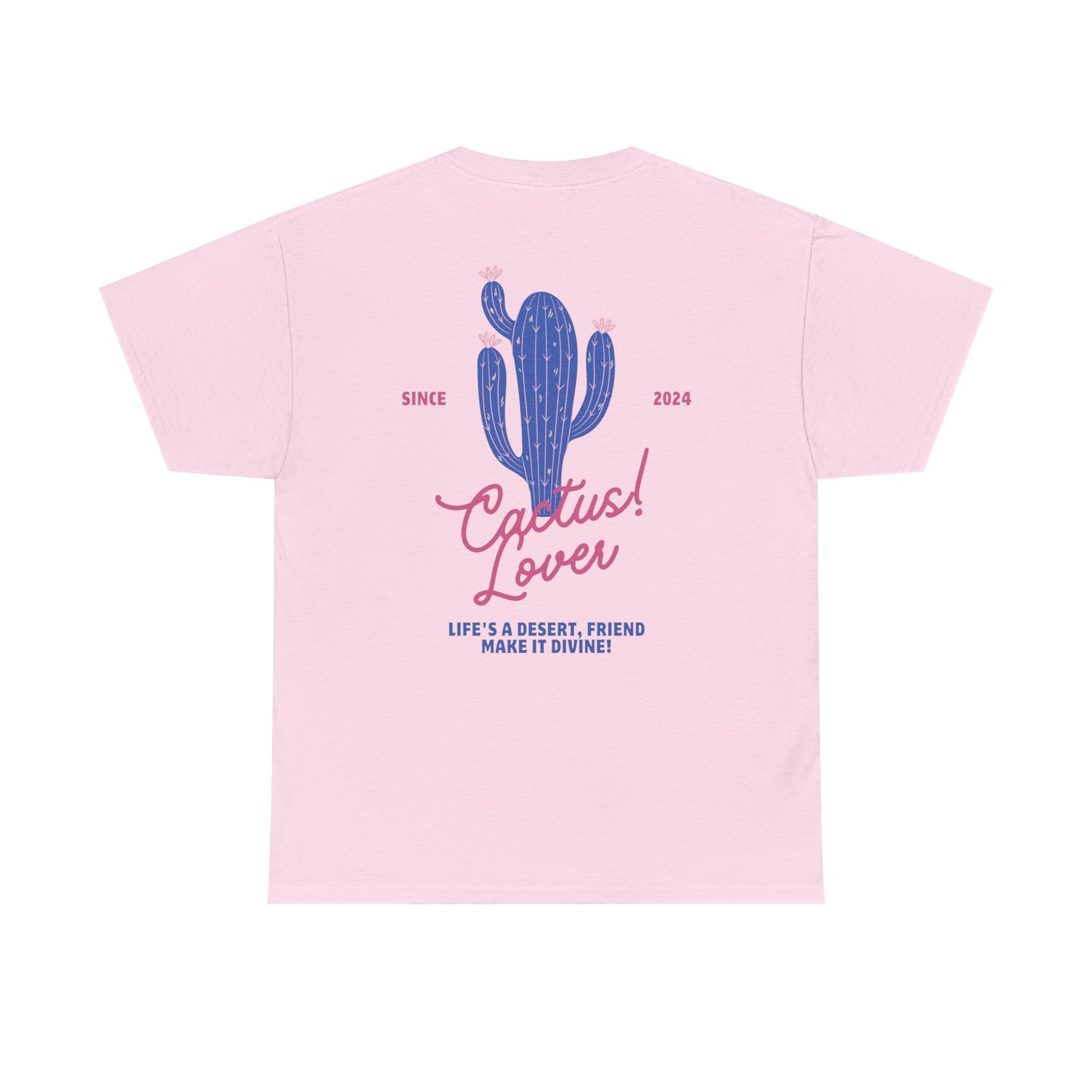 Cactus Lover T-Shirt, Cute Plant Tee