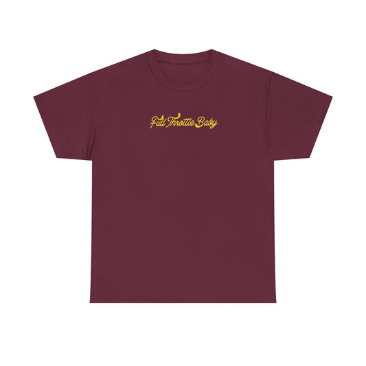 Full Throttle Baby Tee - Vintage Inspired Graphic Tee