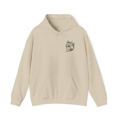 Edgy Skull Heavy Unisex Hoodie
