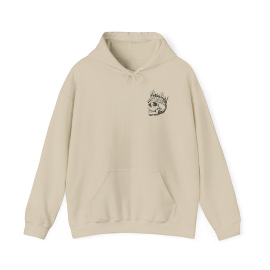 Edgy Skull Heavy Unisex Hoodie