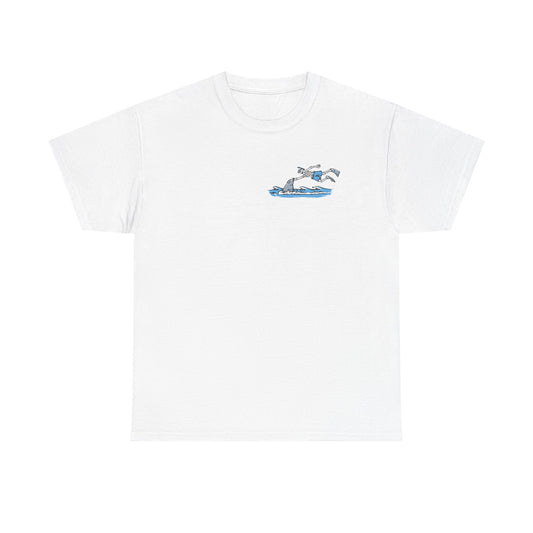 Surfing Skeletons Unisex Tee Shirt