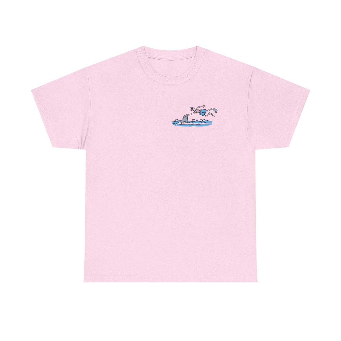 Surfing Skeletons Unisex Tee Shirt