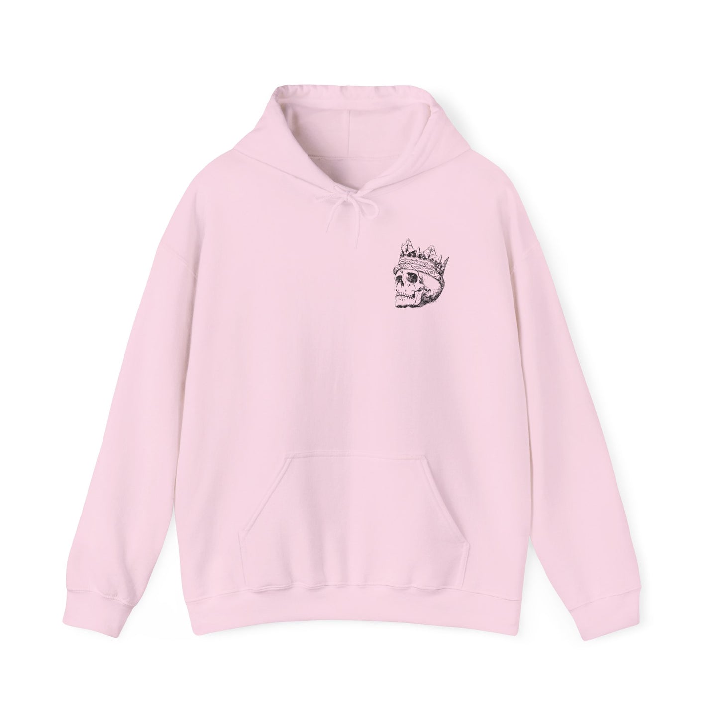 Edgy Skull Heavy Unisex Hoodie