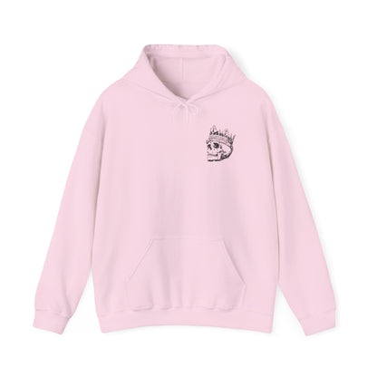 Edgy Skull Heavy Unisex Hoodie