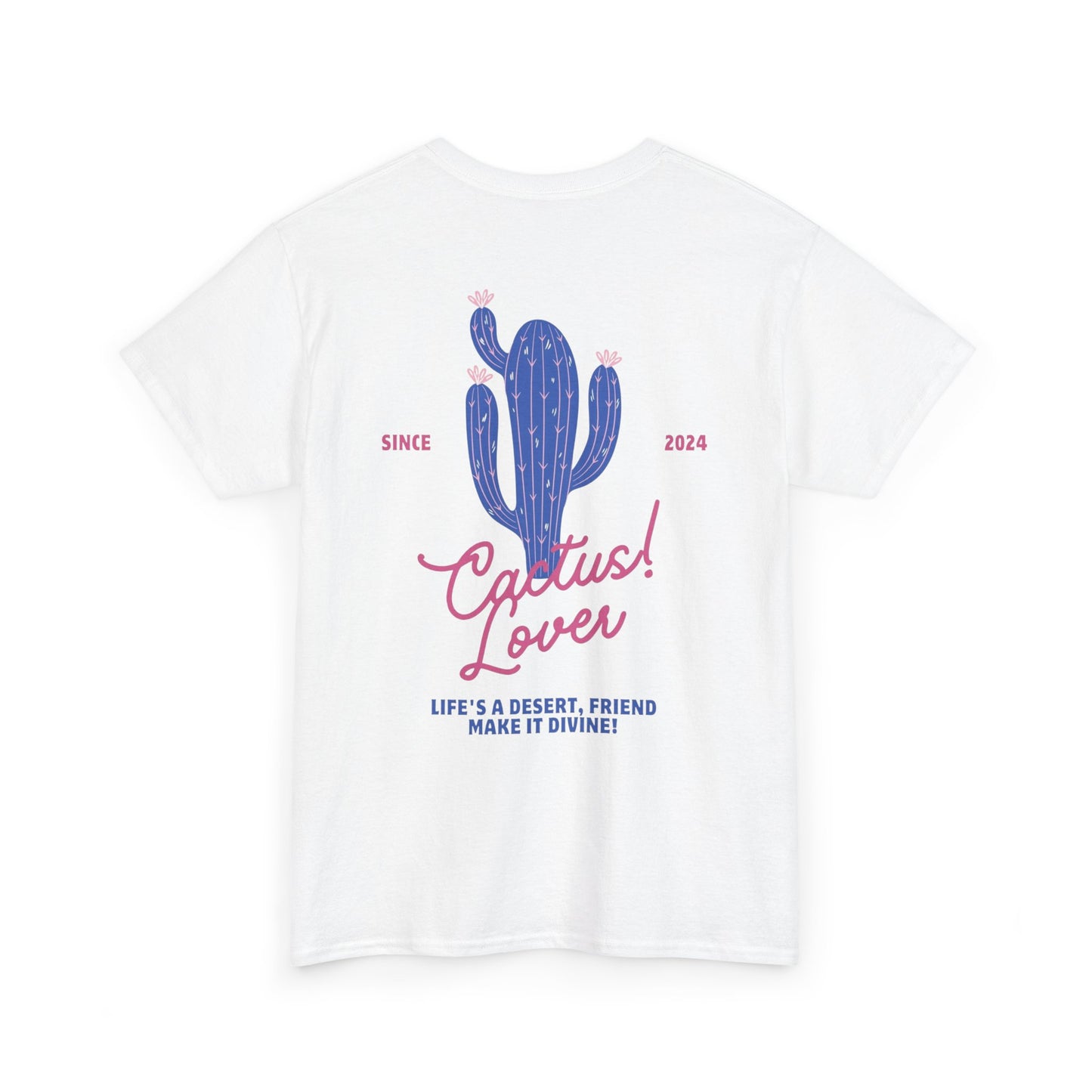Cactus Lover T-Shirt, Cute Plant Tee
