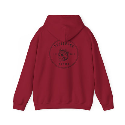 Edgy Skull Heavy Unisex Hoodie