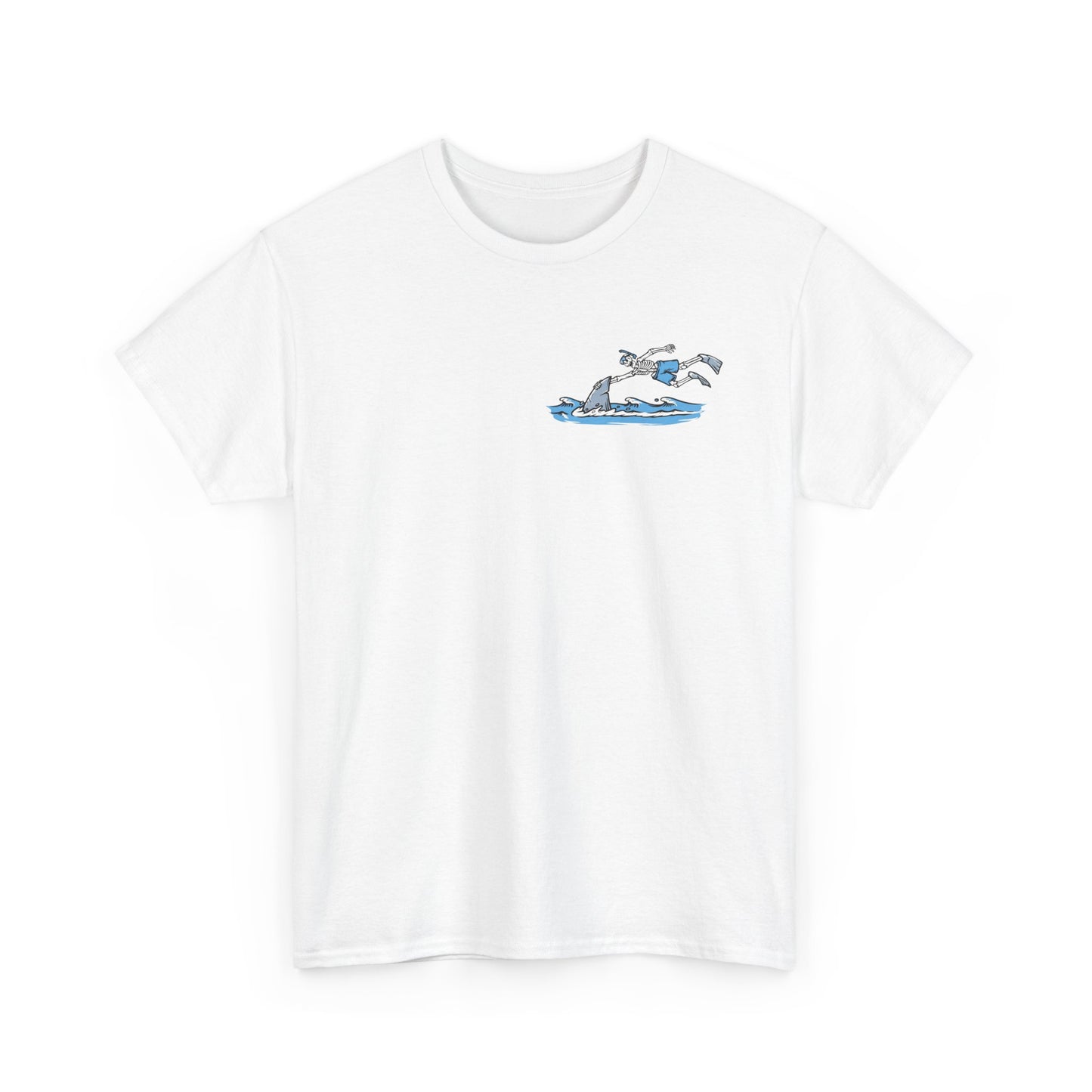 Surfing Skeletons Unisex Tee Shirt