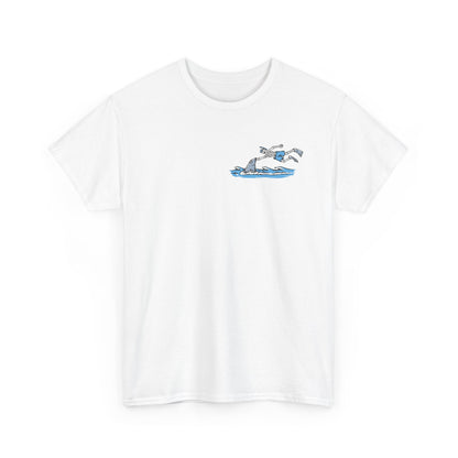 Surfing Skeletons Unisex Tee Shirt