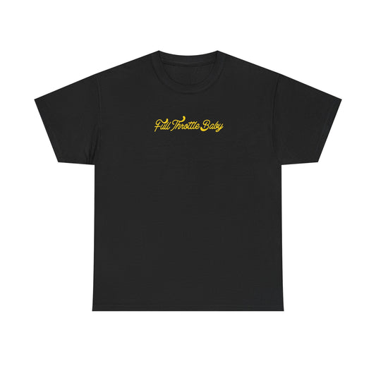 Full Throttle Baby Tee - Vintage Inspired Graphic Tee