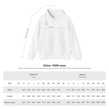 Edgy Skull Heavy Unisex Hoodie