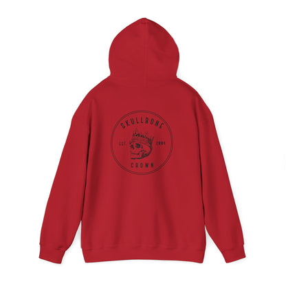 Edgy Skull Heavy Unisex Hoodie
