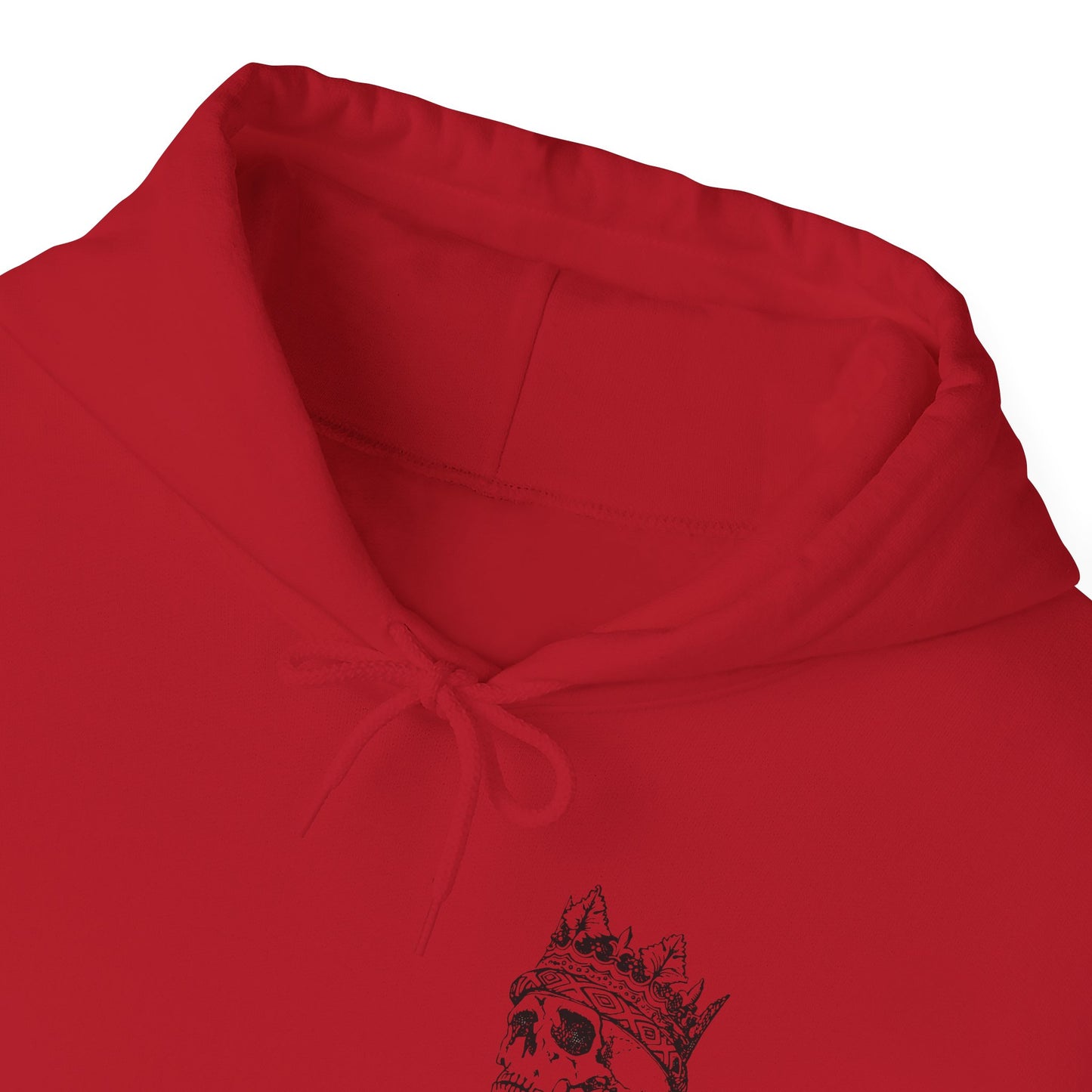 Edgy Skull Heavy Unisex Hoodie