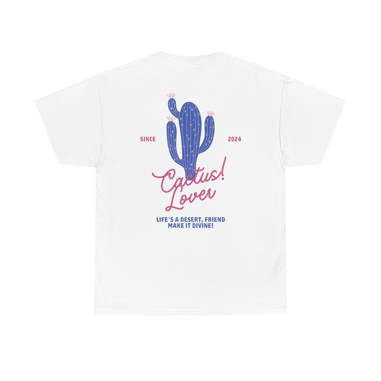 Cactus Lover T-Shirt, Cute Plant Tee