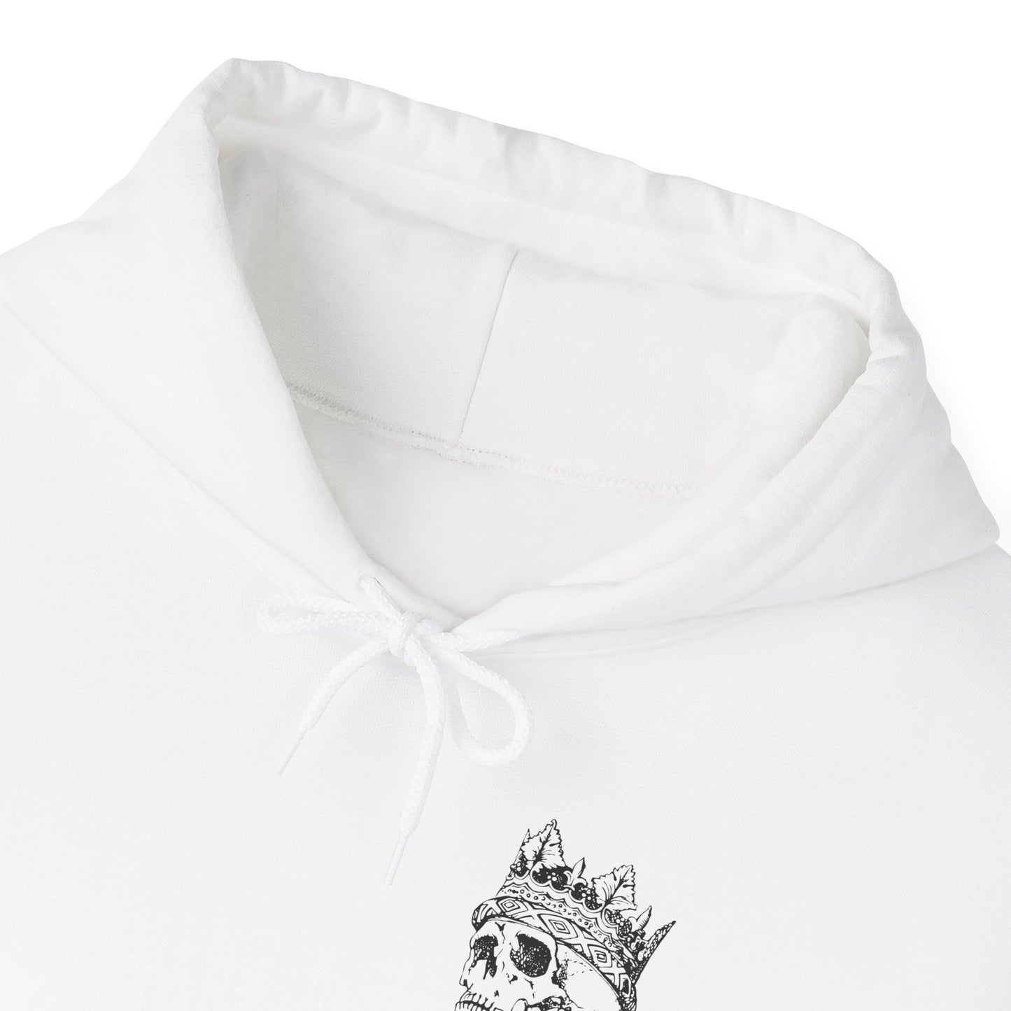 Edgy Skull Heavy Unisex Hoodie