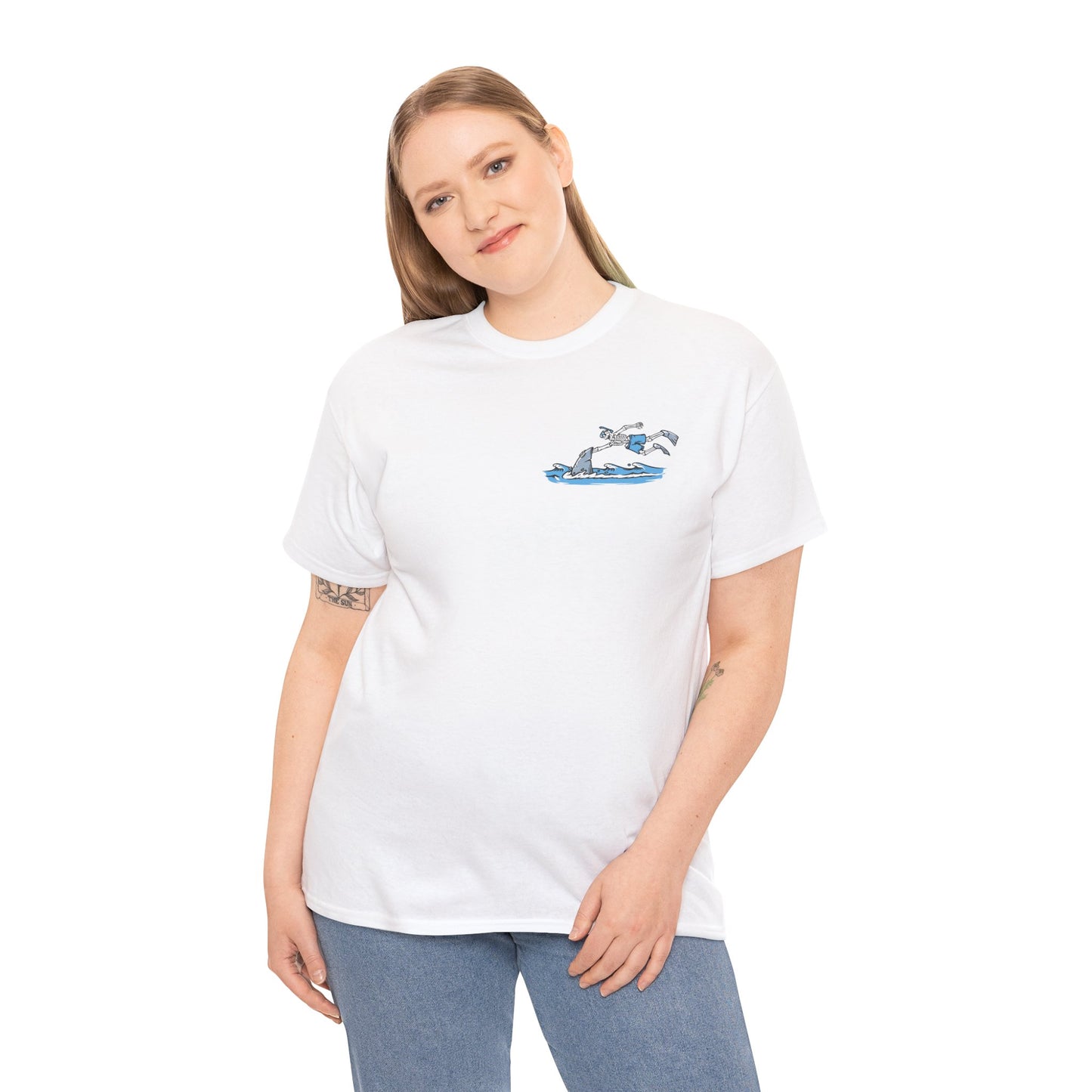 Surfing Skeletons Unisex Tee Shirt