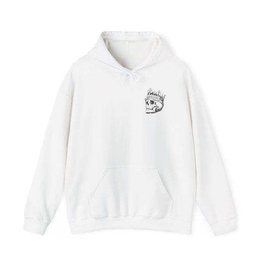 Edgy Skull Heavy Unisex Hoodie